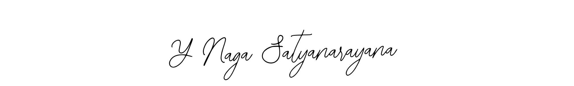 Make a beautiful signature design for name Y Naga Satyanarayana. Use this online signature maker to create a handwritten signature for free. Y Naga Satyanarayana signature style 12 images and pictures png