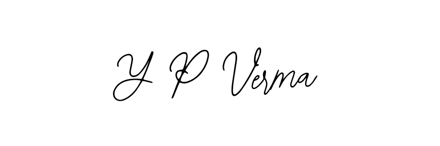 Also we have Y P Verma name is the best signature style. Create professional handwritten signature collection using Bearetta-2O07w autograph style. Y P Verma signature style 12 images and pictures png