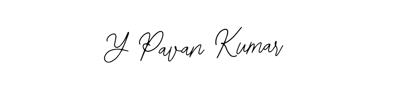 Create a beautiful signature design for name Y Pavan Kumar. With this signature (Bearetta-2O07w) fonts, you can make a handwritten signature for free. Y Pavan Kumar signature style 12 images and pictures png