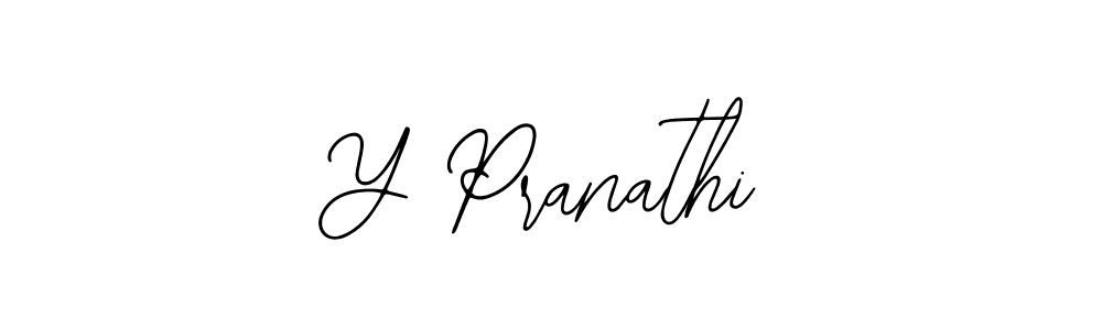 Bearetta-2O07w is a professional signature style that is perfect for those who want to add a touch of class to their signature. It is also a great choice for those who want to make their signature more unique. Get Y Pranathi name to fancy signature for free. Y Pranathi signature style 12 images and pictures png