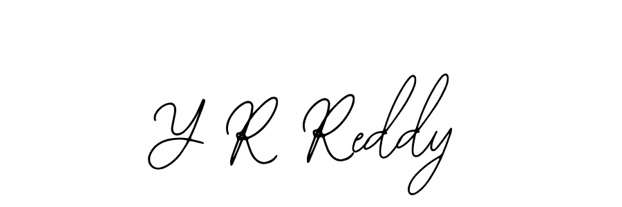 Similarly Bearetta-2O07w is the best handwritten signature design. Signature creator online .You can use it as an online autograph creator for name Y R Reddy. Y R Reddy signature style 12 images and pictures png