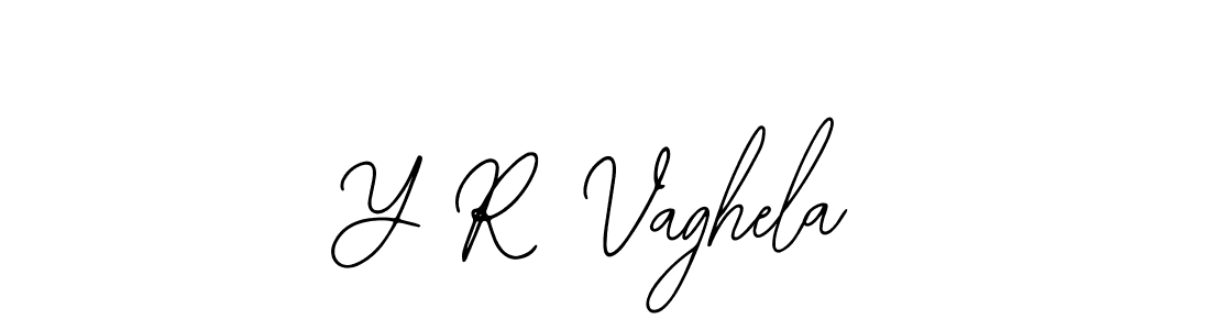 Make a beautiful signature design for name Y R Vaghela. With this signature (Bearetta-2O07w) style, you can create a handwritten signature for free. Y R Vaghela signature style 12 images and pictures png