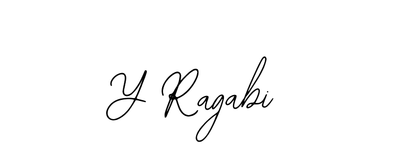 Use a signature maker to create a handwritten signature online. With this signature software, you can design (Bearetta-2O07w) your own signature for name Y Ragabi. Y Ragabi signature style 12 images and pictures png