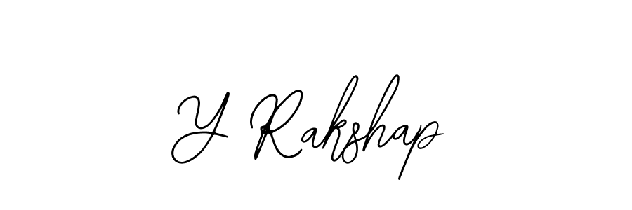 Also You can easily find your signature by using the search form. We will create Y Rakshap name handwritten signature images for you free of cost using Bearetta-2O07w sign style. Y Rakshap signature style 12 images and pictures png
