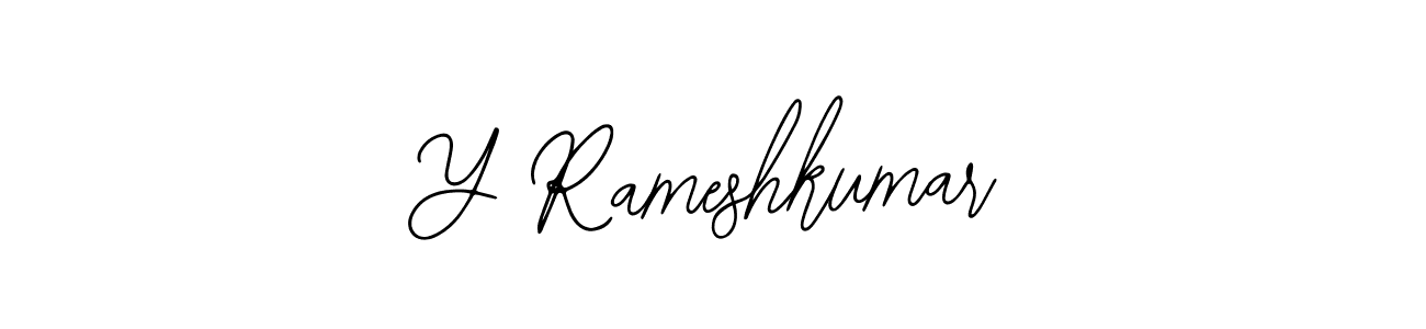 Make a beautiful signature design for name Y Rameshkumar. With this signature (Bearetta-2O07w) style, you can create a handwritten signature for free. Y Rameshkumar signature style 12 images and pictures png
