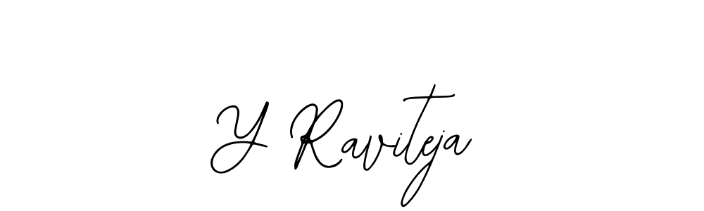 if you are searching for the best signature style for your name Y Raviteja. so please give up your signature search. here we have designed multiple signature styles  using Bearetta-2O07w. Y Raviteja signature style 12 images and pictures png