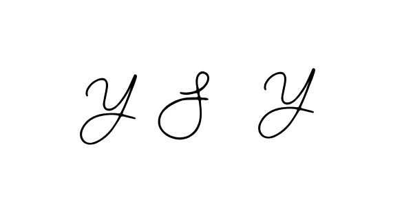 Create a beautiful signature design for name Y S  Y. With this signature (Bearetta-2O07w) fonts, you can make a handwritten signature for free. Y S  Y signature style 12 images and pictures png