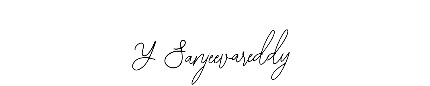 Also we have Y Sanjeevareddy name is the best signature style. Create professional handwritten signature collection using Bearetta-2O07w autograph style. Y Sanjeevareddy signature style 12 images and pictures png