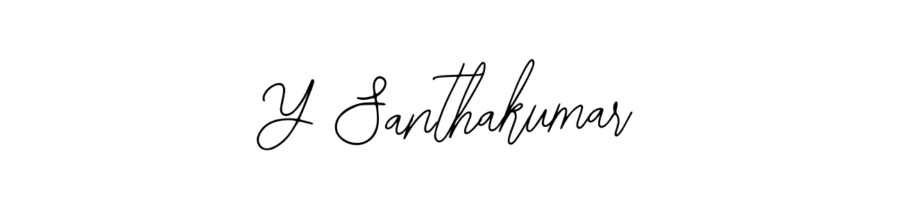 Best and Professional Signature Style for Y Santhakumar. Bearetta-2O07w Best Signature Style Collection. Y Santhakumar signature style 12 images and pictures png