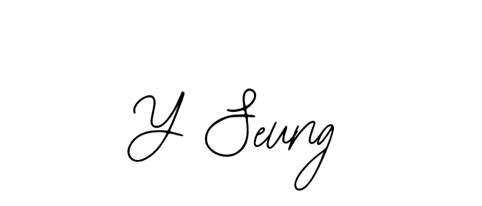 Also You can easily find your signature by using the search form. We will create Y Seung name handwritten signature images for you free of cost using Bearetta-2O07w sign style. Y Seung signature style 12 images and pictures png