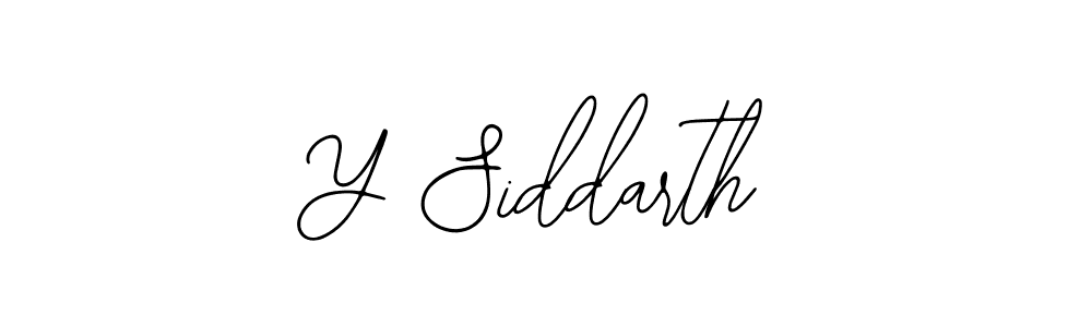 Make a beautiful signature design for name Y Siddarth. With this signature (Bearetta-2O07w) style, you can create a handwritten signature for free. Y Siddarth signature style 12 images and pictures png