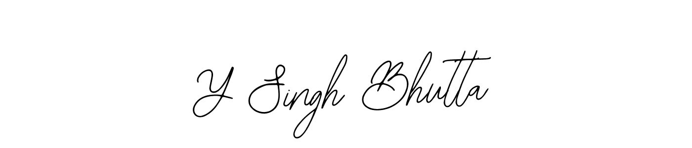 Also You can easily find your signature by using the search form. We will create Y Singh Bhutta name handwritten signature images for you free of cost using Bearetta-2O07w sign style. Y Singh Bhutta signature style 12 images and pictures png
