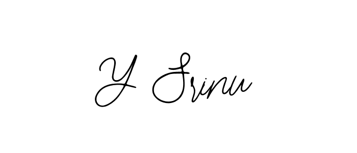 Create a beautiful signature design for name Y Srinu. With this signature (Bearetta-2O07w) fonts, you can make a handwritten signature for free. Y Srinu signature style 12 images and pictures png