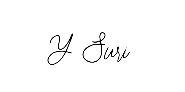 Make a beautiful signature design for name Y Suri. Use this online signature maker to create a handwritten signature for free. Y Suri signature style 12 images and pictures png