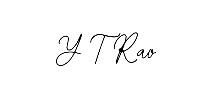 Here are the top 10 professional signature styles for the name Y T Rao. These are the best autograph styles you can use for your name. Y T Rao signature style 12 images and pictures png