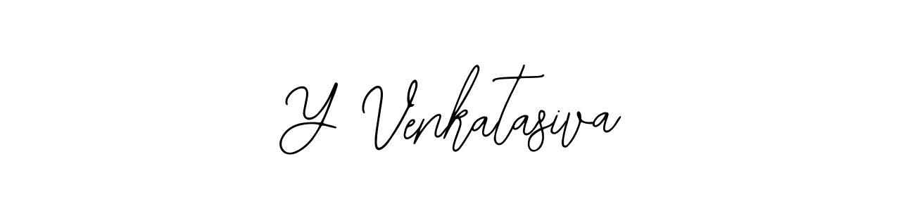 Y Venkatasiva stylish signature style. Best Handwritten Sign (Bearetta-2O07w) for my name. Handwritten Signature Collection Ideas for my name Y Venkatasiva. Y Venkatasiva signature style 12 images and pictures png