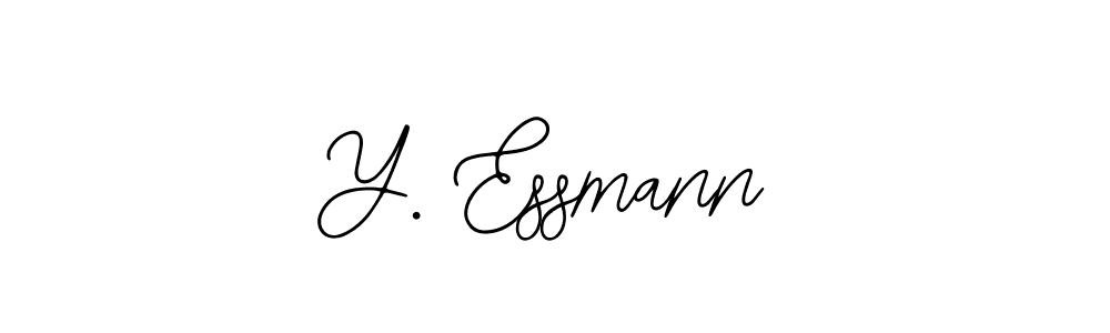 Create a beautiful signature design for name Y. Essmann. With this signature (Bearetta-2O07w) fonts, you can make a handwritten signature for free. Y. Essmann signature style 12 images and pictures png