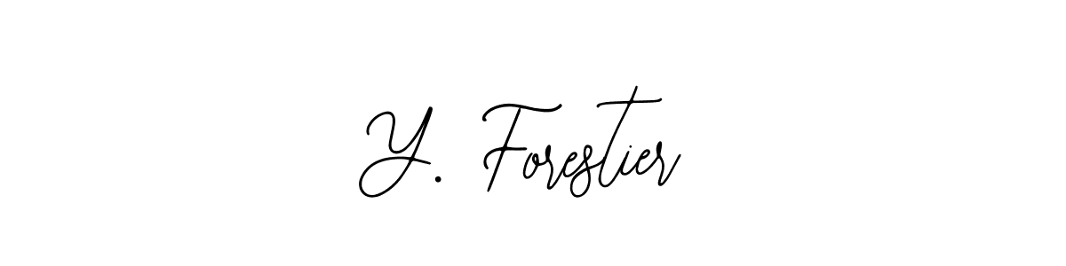 Y. Forestier stylish signature style. Best Handwritten Sign (Bearetta-2O07w) for my name. Handwritten Signature Collection Ideas for my name Y. Forestier. Y. Forestier signature style 12 images and pictures png