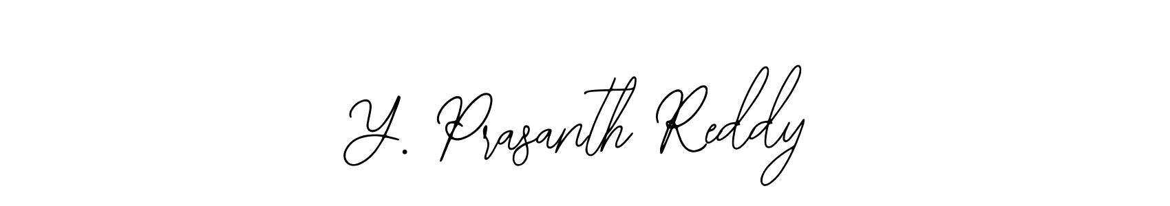 if you are searching for the best signature style for your name Y. Prasanth Reddy. so please give up your signature search. here we have designed multiple signature styles  using Bearetta-2O07w. Y. Prasanth Reddy signature style 12 images and pictures png