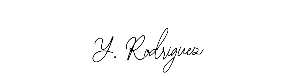 Y. Rodriguez stylish signature style. Best Handwritten Sign (Bearetta-2O07w) for my name. Handwritten Signature Collection Ideas for my name Y. Rodriguez. Y. Rodriguez signature style 12 images and pictures png