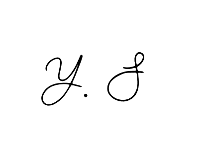 Y. S stylish signature style. Best Handwritten Sign (Bearetta-2O07w) for my name. Handwritten Signature Collection Ideas for my name Y. S. Y. S signature style 12 images and pictures png