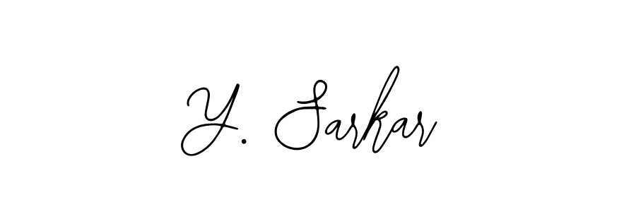 It looks lik you need a new signature style for name Y. Sarkar. Design unique handwritten (Bearetta-2O07w) signature with our free signature maker in just a few clicks. Y. Sarkar signature style 12 images and pictures png