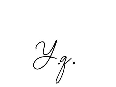 Make a beautiful signature design for name Y.q.. Use this online signature maker to create a handwritten signature for free. Y.q. signature style 12 images and pictures png