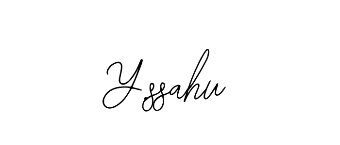 Also we have Y.ssahu name is the best signature style. Create professional handwritten signature collection using Bearetta-2O07w autograph style. Y.ssahu signature style 12 images and pictures png