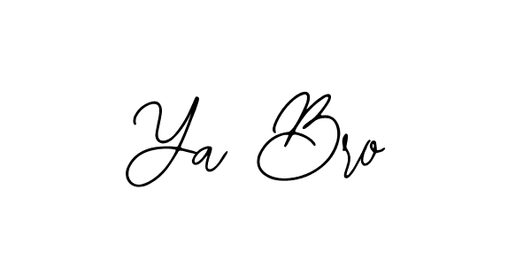 Also You can easily find your signature by using the search form. We will create Ya Bro name handwritten signature images for you free of cost using Bearetta-2O07w sign style. Ya Bro signature style 12 images and pictures png