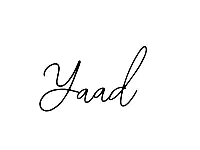 if you are searching for the best signature style for your name Yaad. so please give up your signature search. here we have designed multiple signature styles  using Bearetta-2O07w. Yaad signature style 12 images and pictures png