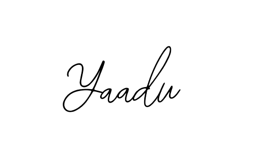 Bearetta-2O07w is a professional signature style that is perfect for those who want to add a touch of class to their signature. It is also a great choice for those who want to make their signature more unique. Get Yaadu name to fancy signature for free. Yaadu signature style 12 images and pictures png