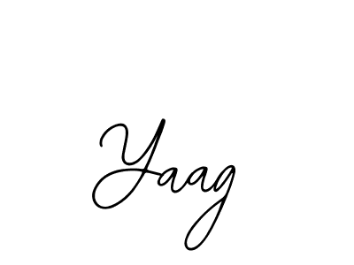 How to make Yaag signature? Bearetta-2O07w is a professional autograph style. Create handwritten signature for Yaag name. Yaag signature style 12 images and pictures png