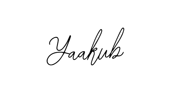 Bearetta-2O07w is a professional signature style that is perfect for those who want to add a touch of class to their signature. It is also a great choice for those who want to make their signature more unique. Get Yaakub name to fancy signature for free. Yaakub signature style 12 images and pictures png