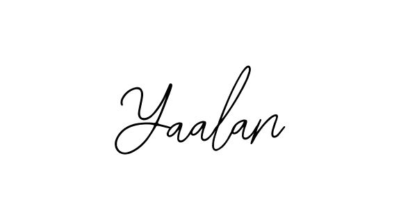 How to Draw Yaalan signature style? Bearetta-2O07w is a latest design signature styles for name Yaalan. Yaalan signature style 12 images and pictures png