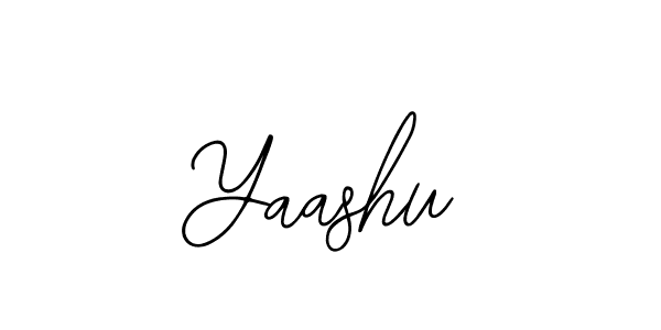 Also we have Yaashu name is the best signature style. Create professional handwritten signature collection using Bearetta-2O07w autograph style. Yaashu signature style 12 images and pictures png