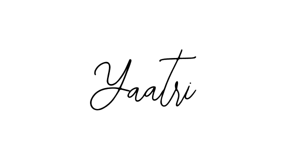 if you are searching for the best signature style for your name Yaatri. so please give up your signature search. here we have designed multiple signature styles  using Bearetta-2O07w. Yaatri signature style 12 images and pictures png