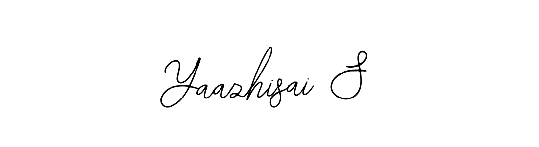 Also You can easily find your signature by using the search form. We will create Yaazhisai S name handwritten signature images for you free of cost using Bearetta-2O07w sign style. Yaazhisai S signature style 12 images and pictures png