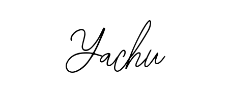 Quickly download Yachu name signature in high-resolution PNG using Bearetta-2O07w style. Ready to insert into PDFs and online applications. Yachu signature style 12 images and pictures png