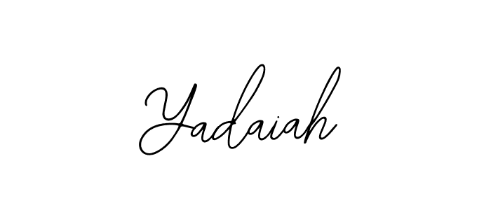 Create a beautiful signature design for name Yadaiah. With this signature (Bearetta-2O07w) fonts, you can make a handwritten signature for free. Yadaiah signature style 12 images and pictures png