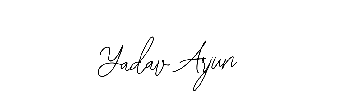Also You can easily find your signature by using the search form. We will create Yadav Arjun name handwritten signature images for you free of cost using Bearetta-2O07w sign style. Yadav Arjun signature style 12 images and pictures png
