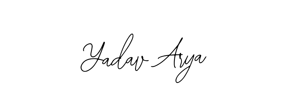 How to make Yadav Arya signature? Bearetta-2O07w is a professional autograph style. Create handwritten signature for Yadav Arya name. Yadav Arya signature style 12 images and pictures png