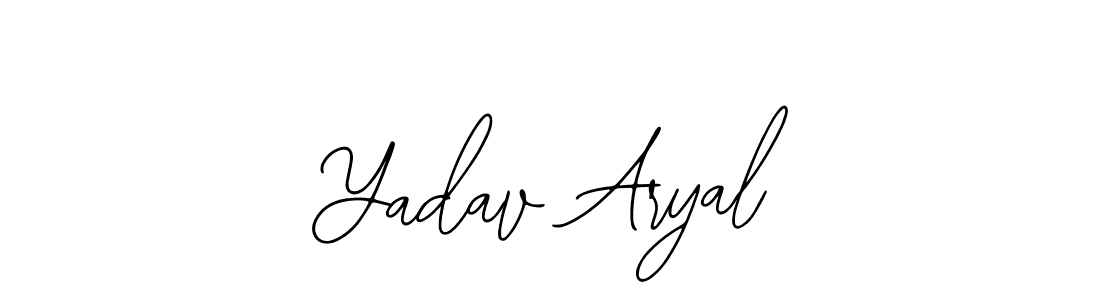 Best and Professional Signature Style for Yadav Aryal. Bearetta-2O07w Best Signature Style Collection. Yadav Aryal signature style 12 images and pictures png