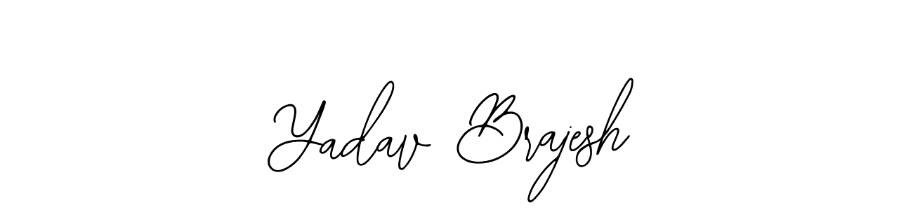 This is the best signature style for the Yadav Brajesh name. Also you like these signature font (Bearetta-2O07w). Mix name signature. Yadav Brajesh signature style 12 images and pictures png
