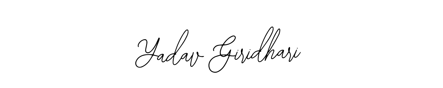 Create a beautiful signature design for name Yadav Giridhari. With this signature (Bearetta-2O07w) fonts, you can make a handwritten signature for free. Yadav Giridhari signature style 12 images and pictures png