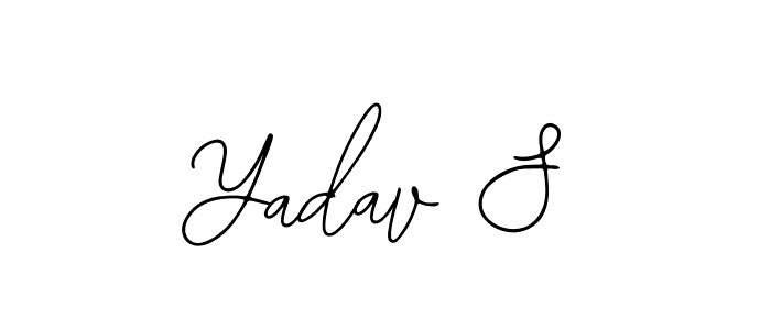 Yadav S stylish signature style. Best Handwritten Sign (Bearetta-2O07w) for my name. Handwritten Signature Collection Ideas for my name Yadav S. Yadav S signature style 12 images and pictures png