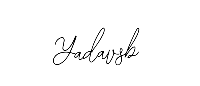 if you are searching for the best signature style for your name Yadavsb. so please give up your signature search. here we have designed multiple signature styles  using Bearetta-2O07w. Yadavsb signature style 12 images and pictures png