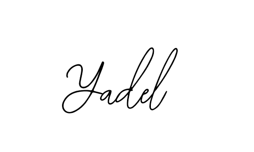 How to make Yadel signature? Bearetta-2O07w is a professional autograph style. Create handwritten signature for Yadel name. Yadel signature style 12 images and pictures png