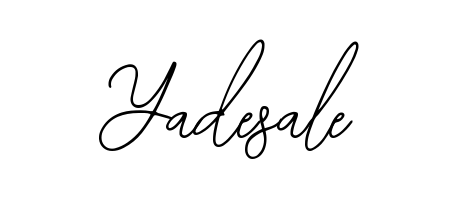 Master the art of signing with Yadesale written in fluent Bearetta-2O07w script. A great template to practice and refine your handwriting. Yadesale signature style 12 images and pictures png