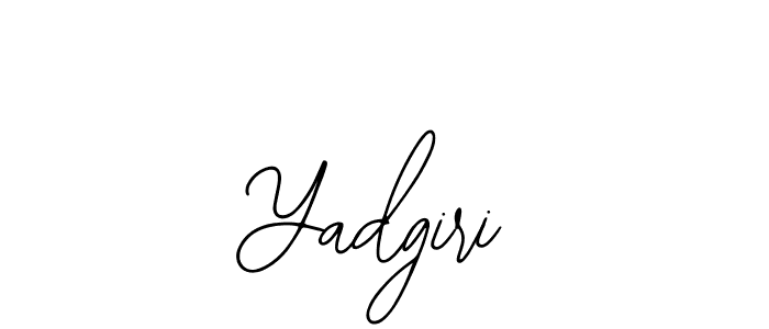 How to make Yadgiri name signature. Use Bearetta-2O07w style for creating short signs online. This is the latest handwritten sign. Yadgiri signature style 12 images and pictures png