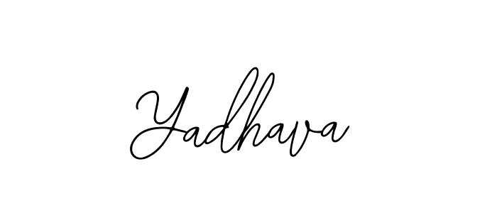 You should practise on your own different ways (Bearetta-2O07w) to write your name (Yadhava) in signature. don't let someone else do it for you. Yadhava signature style 12 images and pictures png